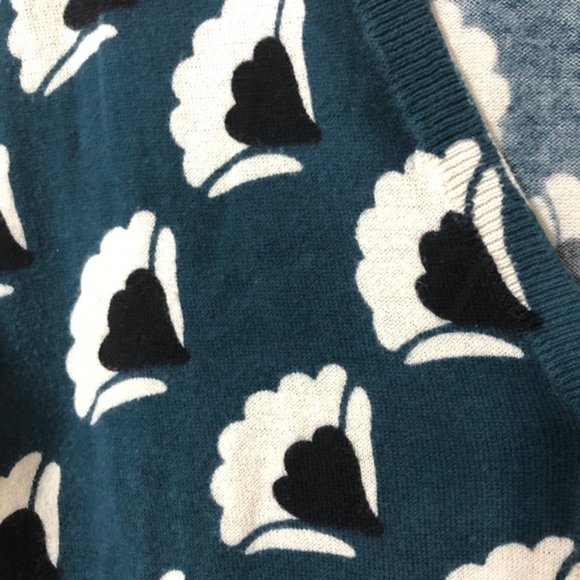 LOFT Outlet | NWT Abstract Floral Cardigan - Picture 11 of 13